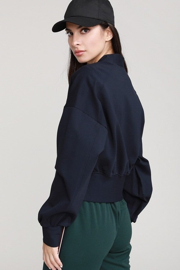 Navy Bomber Jacket